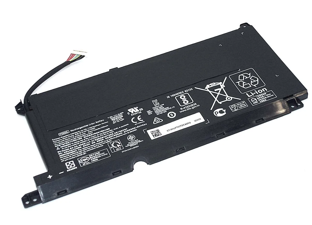 Battery for laptop HP Pavilion gaming 15 dk (l48495 005) 11.55v 4545mAh