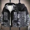 Plus Size 10XL 11XL Jacket Men Hip Hop Streetwear Patchwork Jacket Coat Male Hooded Jackets Big Size 10XL 11XL 3