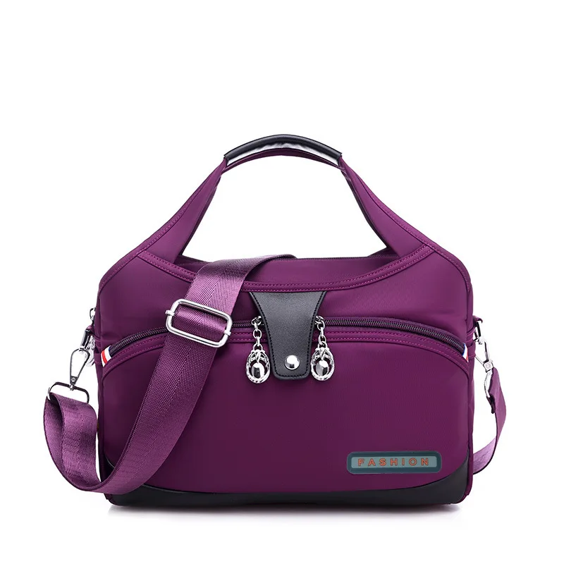 One Shoulder Cloth Bag Oxford Large Capacity Portable Handbags For Women High-Quality Messenger Versatile Luxury Crossbody Y2k