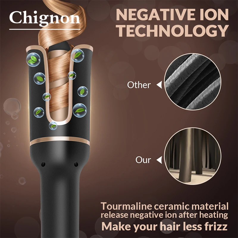 

Automatically Hair Curler Automatic Looper Wavy Crimping Curl Tool Wave Roll Ferro Ringlet Loop Roller Electric Curly Waver Iron