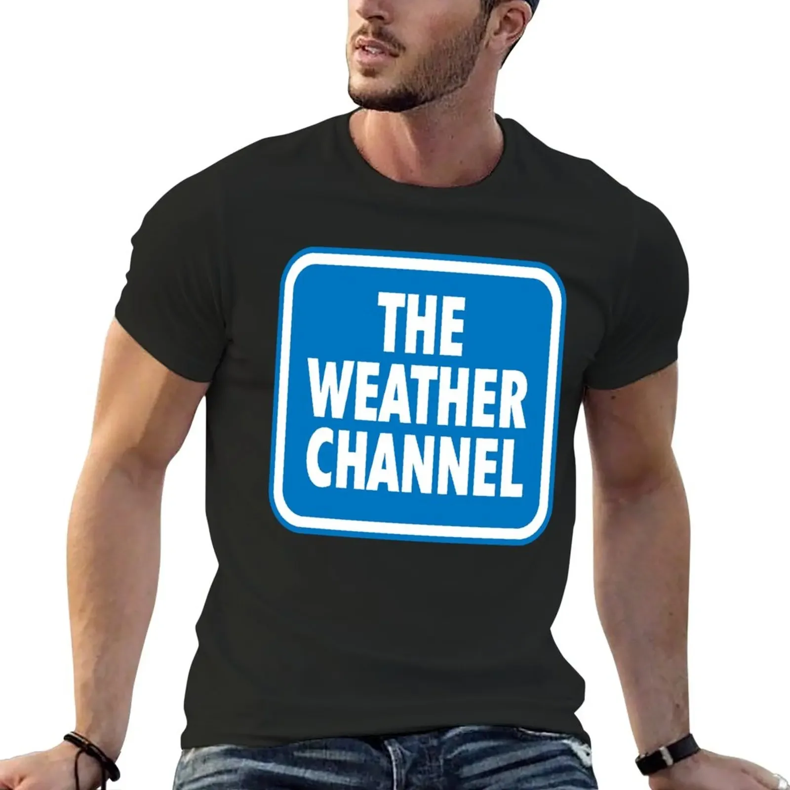 THE WEATHER CHANNEL T-Shirt oversizeds tees mens cotton t shirts