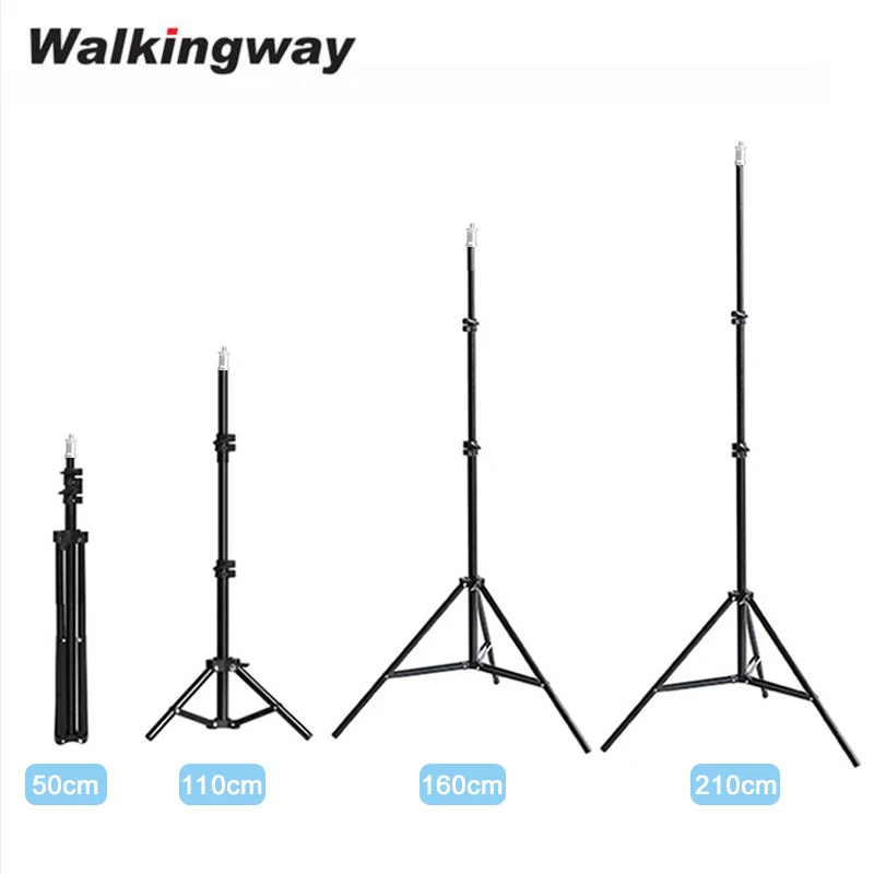 Light Stand Photography Portable Tripod 1/4 Screw Softbox LED Ring Light Phone Camera Laser Level Projector foldable tripod camera tripod light stand