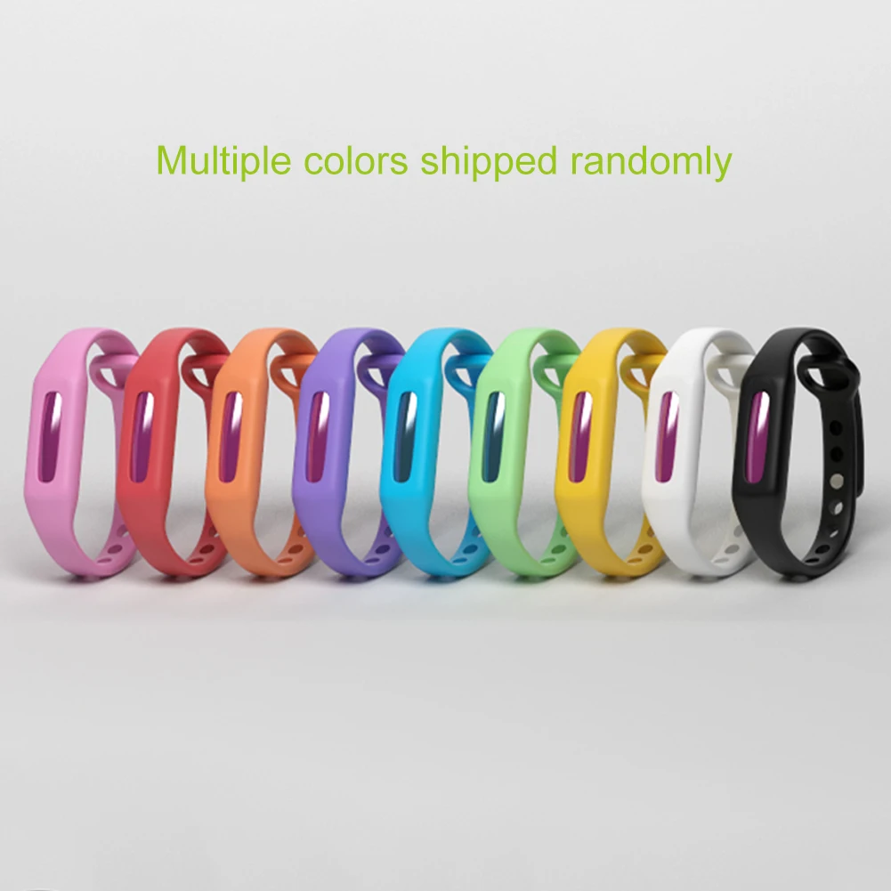 Mosquitoes Repeller Bracelet Silicone Essential Oil Anti-mosquito Bracelet for Children Adults