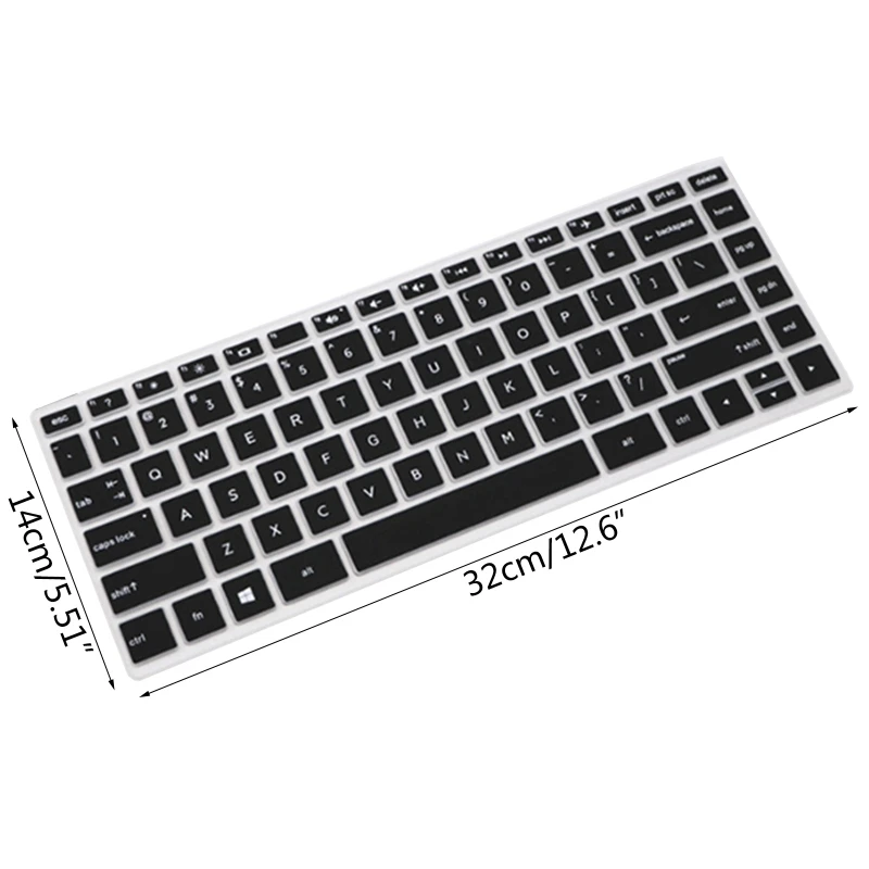 노트북 키보드 보호대 HP14q-cs0001TX 실리콘 14 &안티 먼지 i5-8250U 키보드 커버 스킨 데스크 패드 사무실 책상