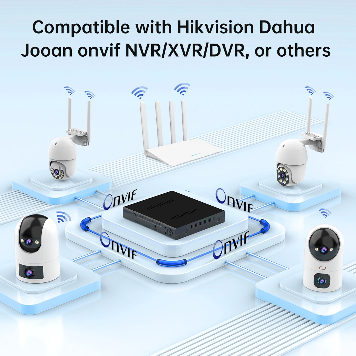 期間限定価格 JOOAN　4ch 4mp監視カメラ・ネットワークレコーダー新品 期間限定価格 JOOAN 4ch 4mp監視カメラ・ネットワークレコーダー新品