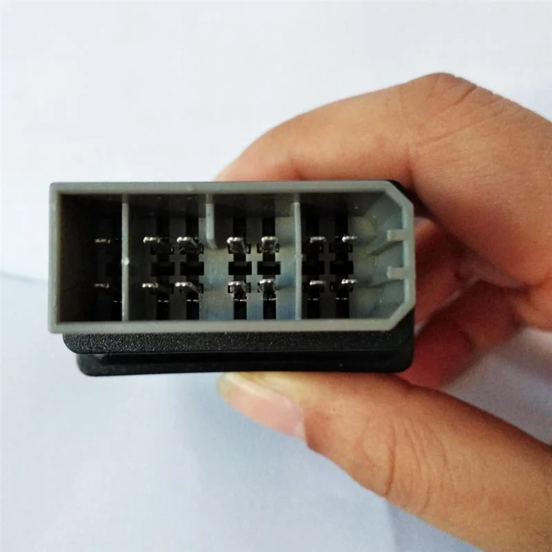 닛산 자동차 진단 OBD 오류 코드 케이블 도구, 14 핀 USB 커넥터, OBD to OBD2 16 핀 커넥터, 14 핀