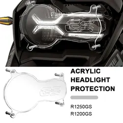 Motorcycle Acrylic Headlight Protector Light Cover Protective For BMW R1200GS R1250GS R 1250 GS LC Adventure 2013 - 2023
