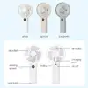New Handheld Personal Fan Portable Mini USB Hand Fan 3600mAh Rechargeable Mini Fan with Stepless Speed Control Display Nightligh 6