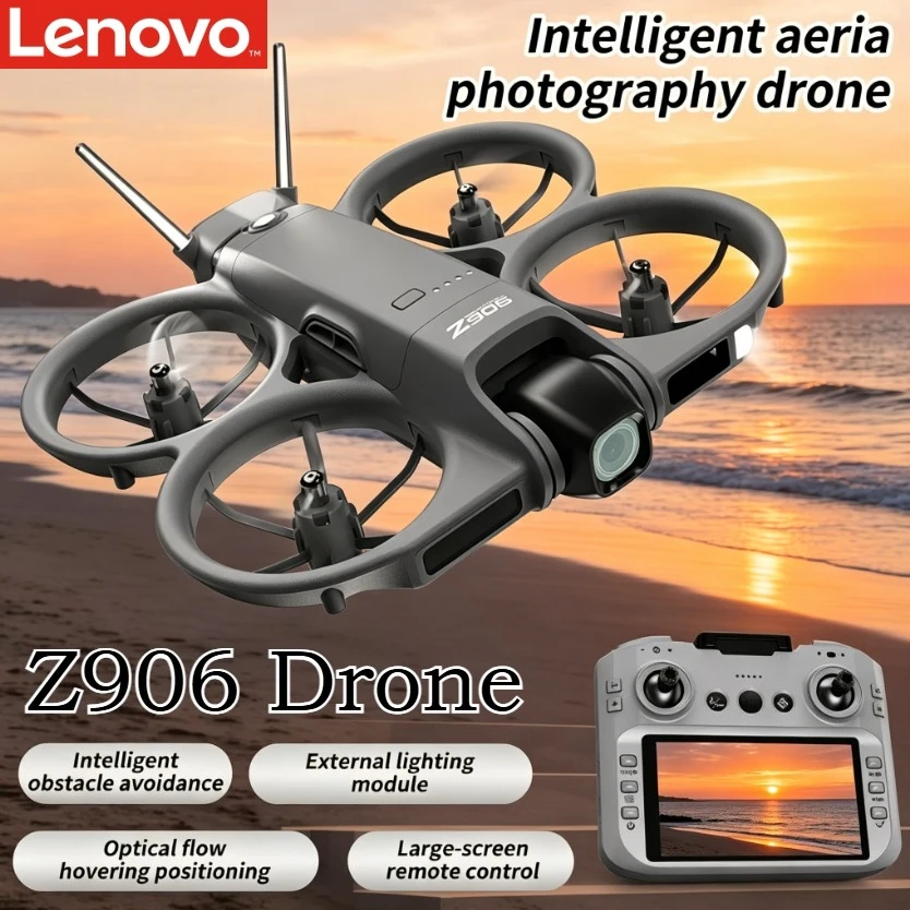 Drone Z906 8K Noir/Gris 3 Batteries Longue Portée