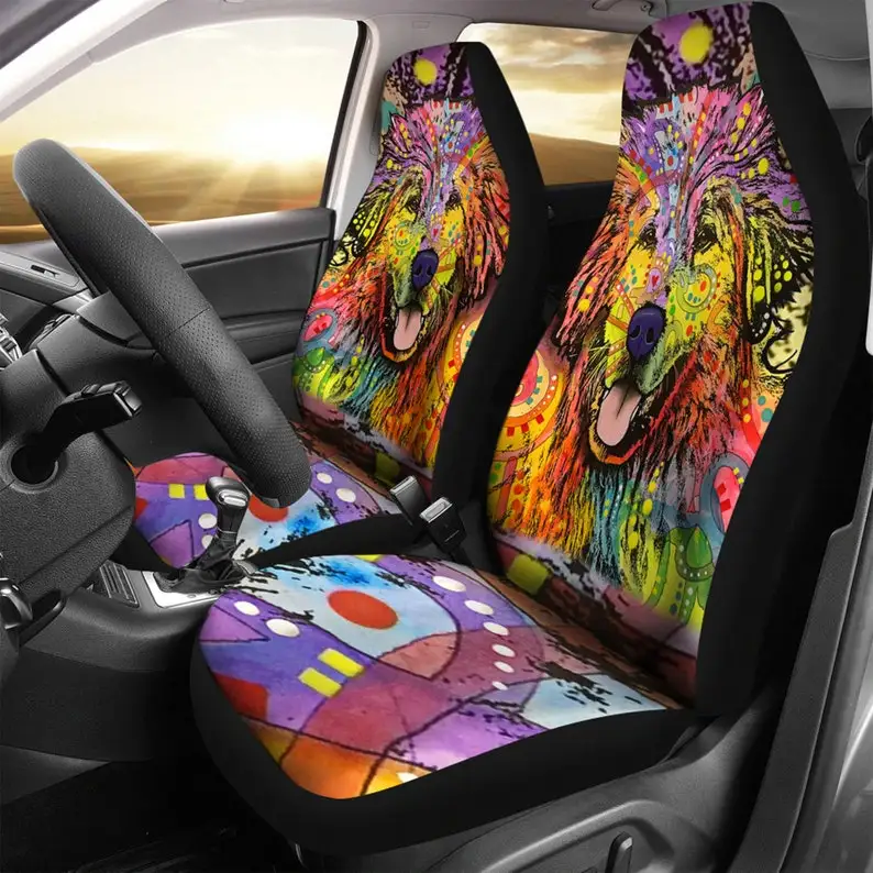 

Great Pyrenees Cute Car Seat Covers, New Car Gifts For Him, Custom Made Cover