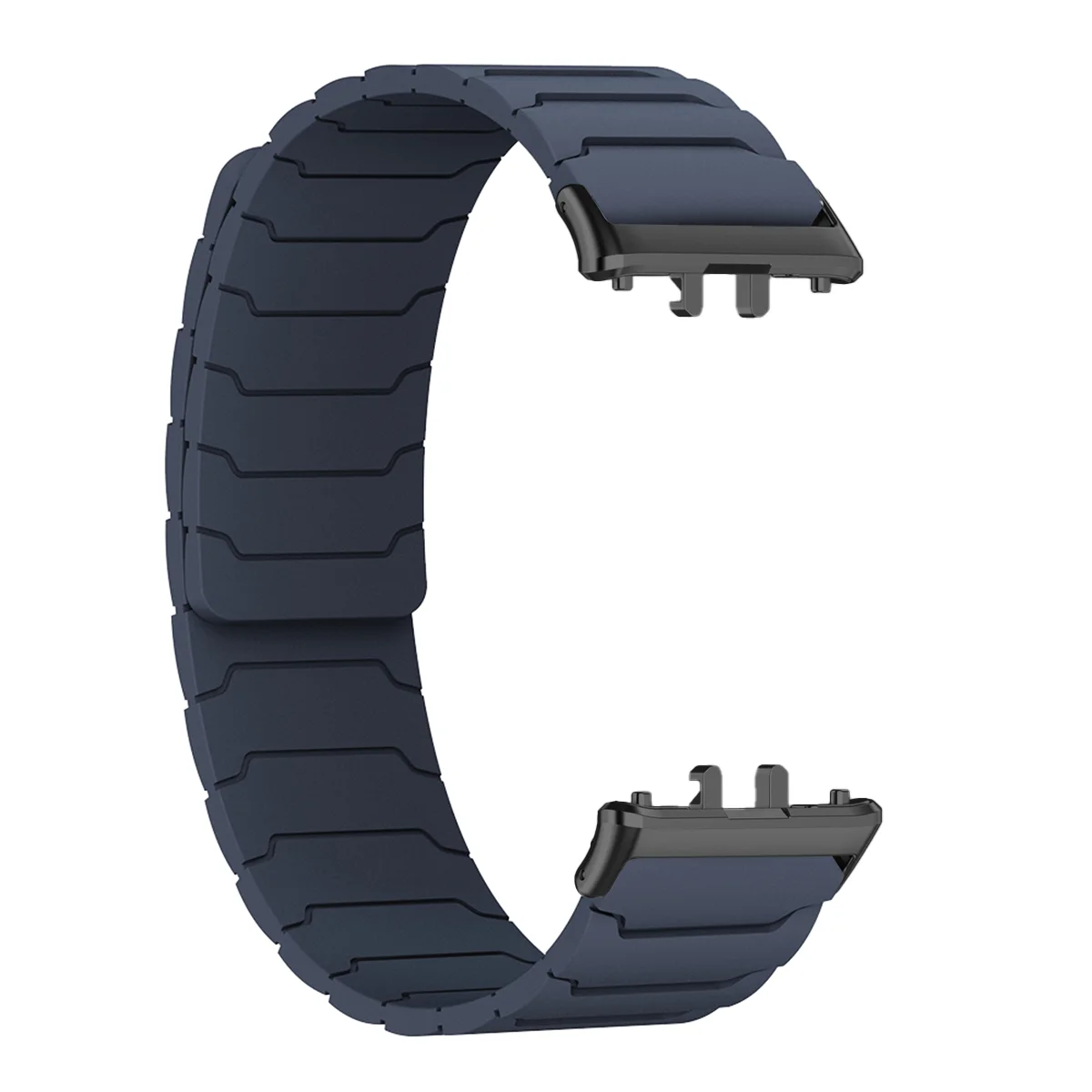 Magnetic Silicone Adjustable Strap for Smart Bracelet Wristbands