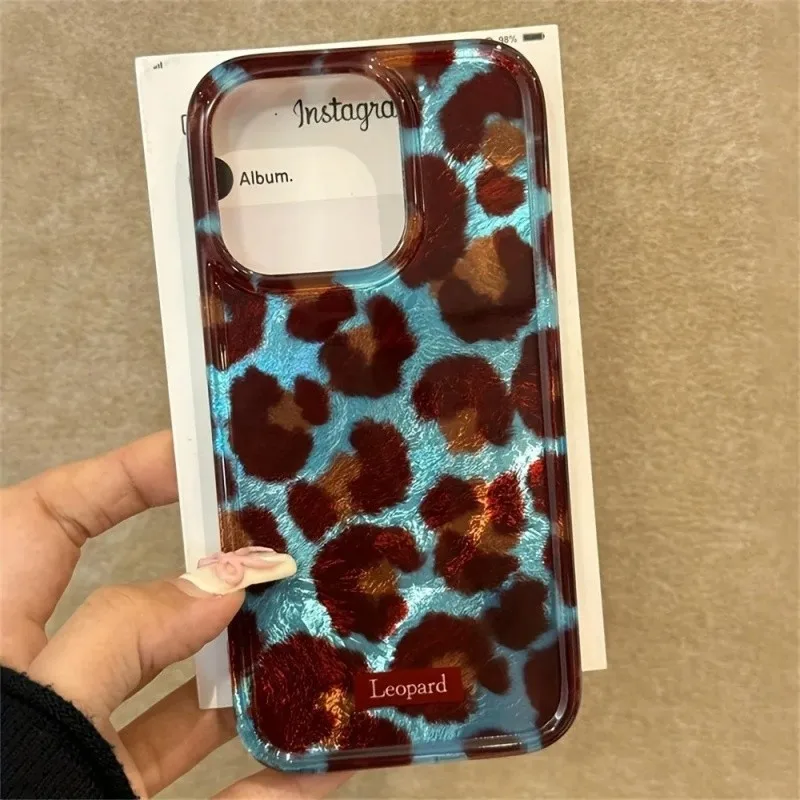 Luxurious Pink Leopard Print Phone Case - Premium Design