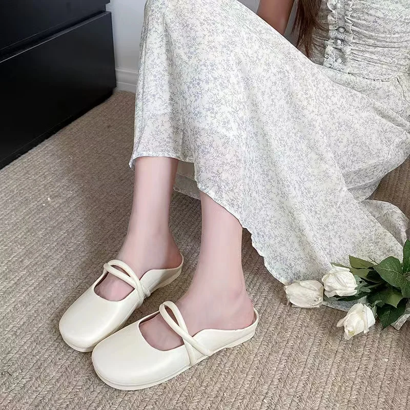 Women Sandals Summer Fashion EVA Lightweight Outdoor Women's Shoes Anti Slip Thick Sole Beach Slides Girls' Garden Shoes 4