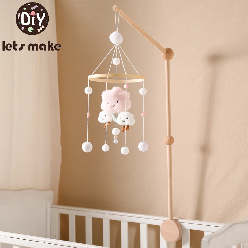 Let's Make Dropshipping Baby Rattles Crib Mobiles Toy Bed Bell