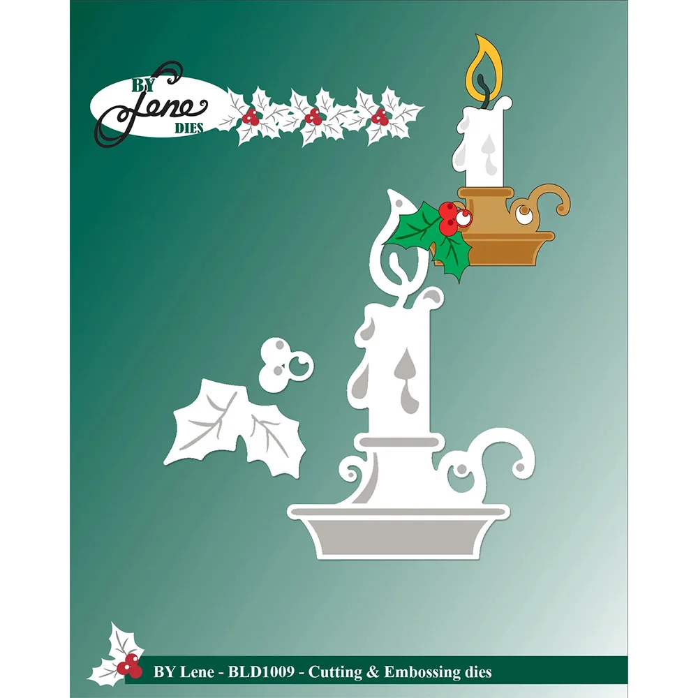 Festive Mailbox Metal Cutting Dies for DIY Holiday Scrapbooking and Decorative Paper Crafting