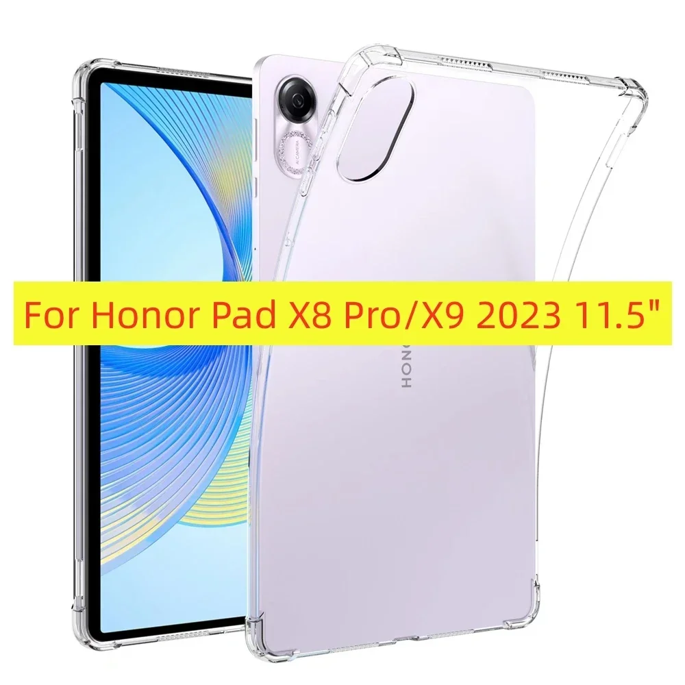 

Прозрачный чехол из ТПУ для HUWEI Honor Pad X9, 2023, 11,5 дюйма, силиконовый мягкий чехол для Honor Pad X8 Pro, 11,5 дюйма, Φ/L09