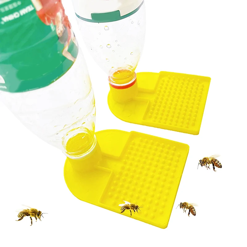 Plastic bees water feeder new design entrance in beehive feeding internal bottle adaptor anti drowning beekeeping supplies beekeeping tools beekeeping accessories bees water feeder