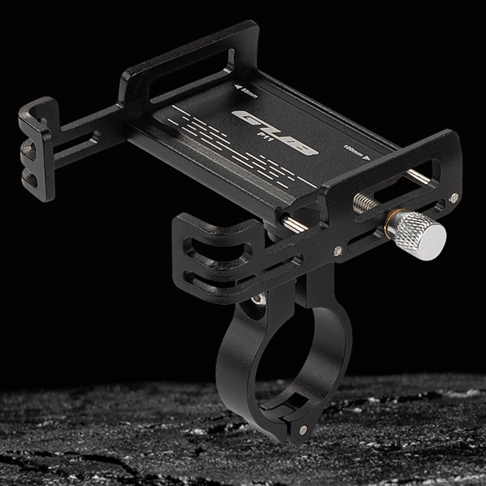 Bicycle Handlebar Stem Phone Holder Aluminum Alloy Motorcycle Handlebar Mount Cell Phone Stand MTB Bike Navigation GPS Bracket