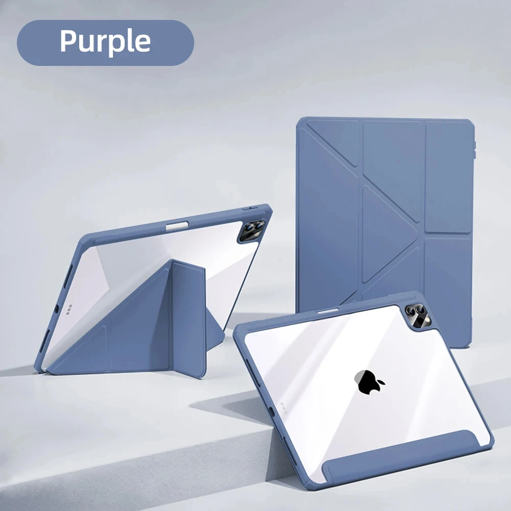 Acrylic Clear Protective Tablet Cover - Premium Durable Case for iPad Air and iPad Pro Series