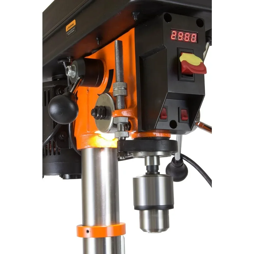4214T 5-Amp 12-Inch Variable Speed Cast Iron Benchtop Drill Press with Laser and Work Light 4