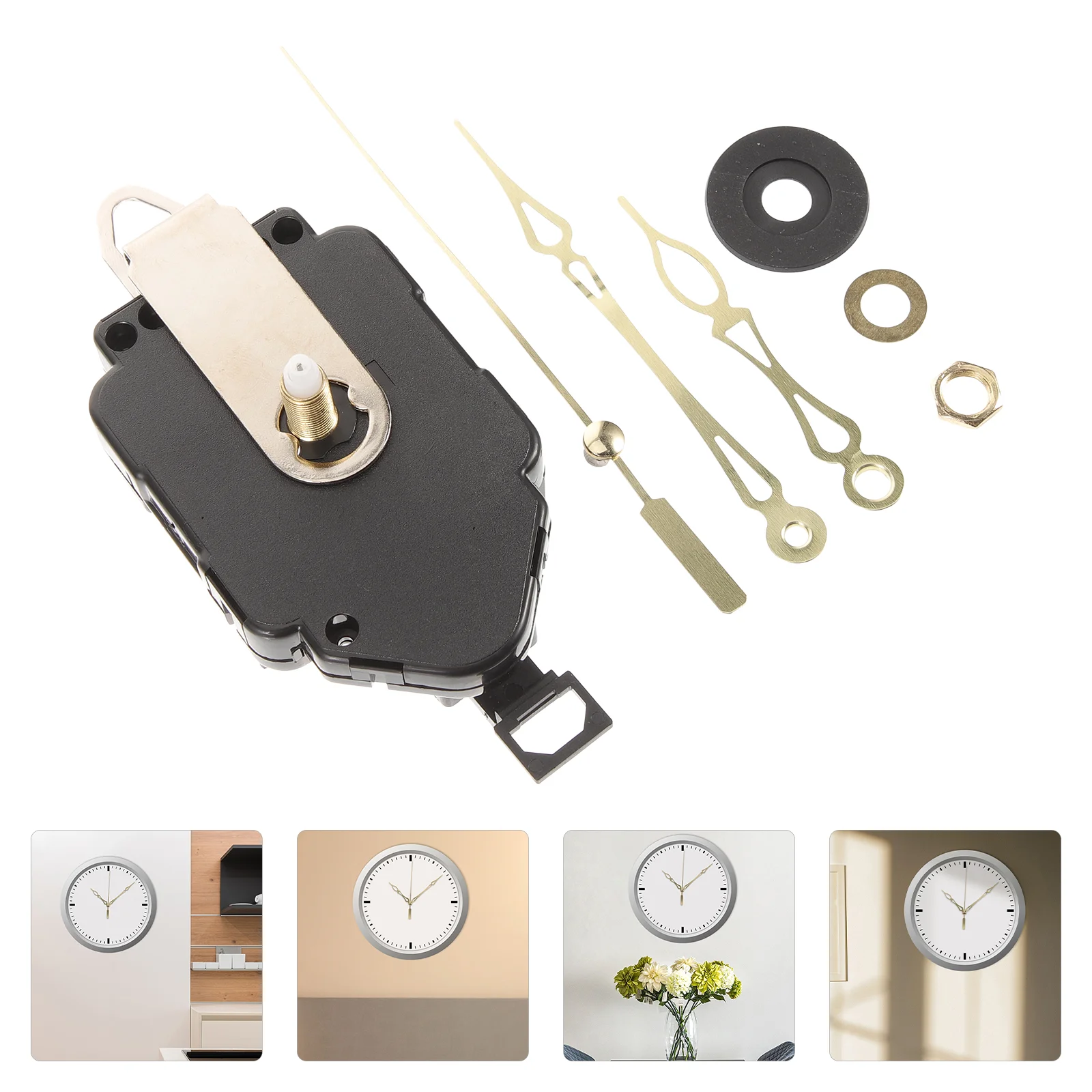 

Quartz Pendulum Clock Movement DIY Repair Parts Clocks Wall Mechanism Component