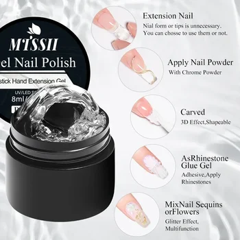 Clear Nail Extension Gel 1