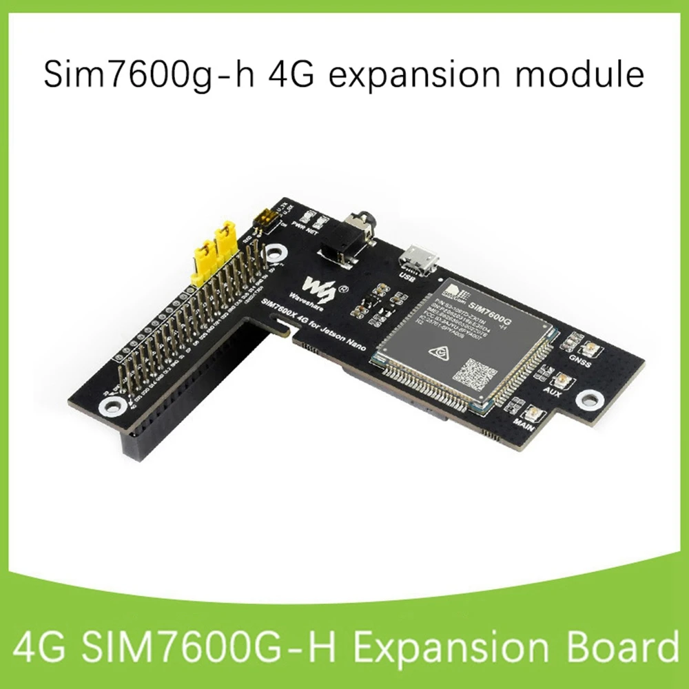 Jetson Nano 4GB  AI ΰ    + SIM7600G-H 4G Ȯ  GNSS IOT 