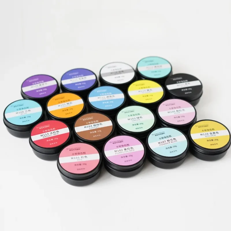 20g Macaron Series No-dyed Candle Solid Pigment DIY Handmade Aromatherapy Candle Making Styling Decorative Colorant Dye