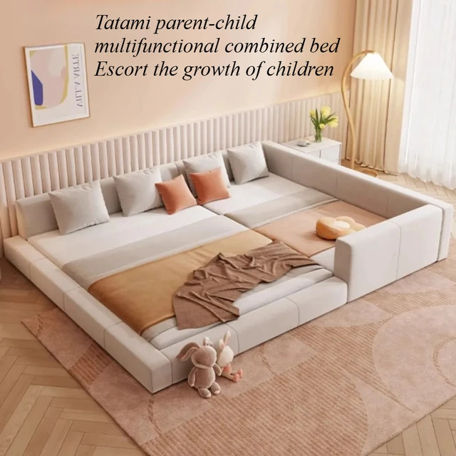 80cm 180cm multifunctional bed multi-person tatami bed child safety guardrail rebound bedside camas de casal bedroom accessories 1 80cm 180cm multifunctional bed multi-person tatami bed child safety guardrail rebound bedside camas de casal bedroom accessories 1