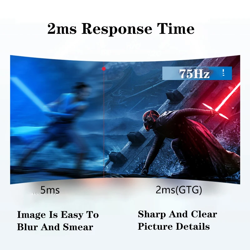 24/27 ġ   75Hz 2ms  ũž PC HD ǻ ÷  HDMI VGA Ʈ 1080P ũž ÷