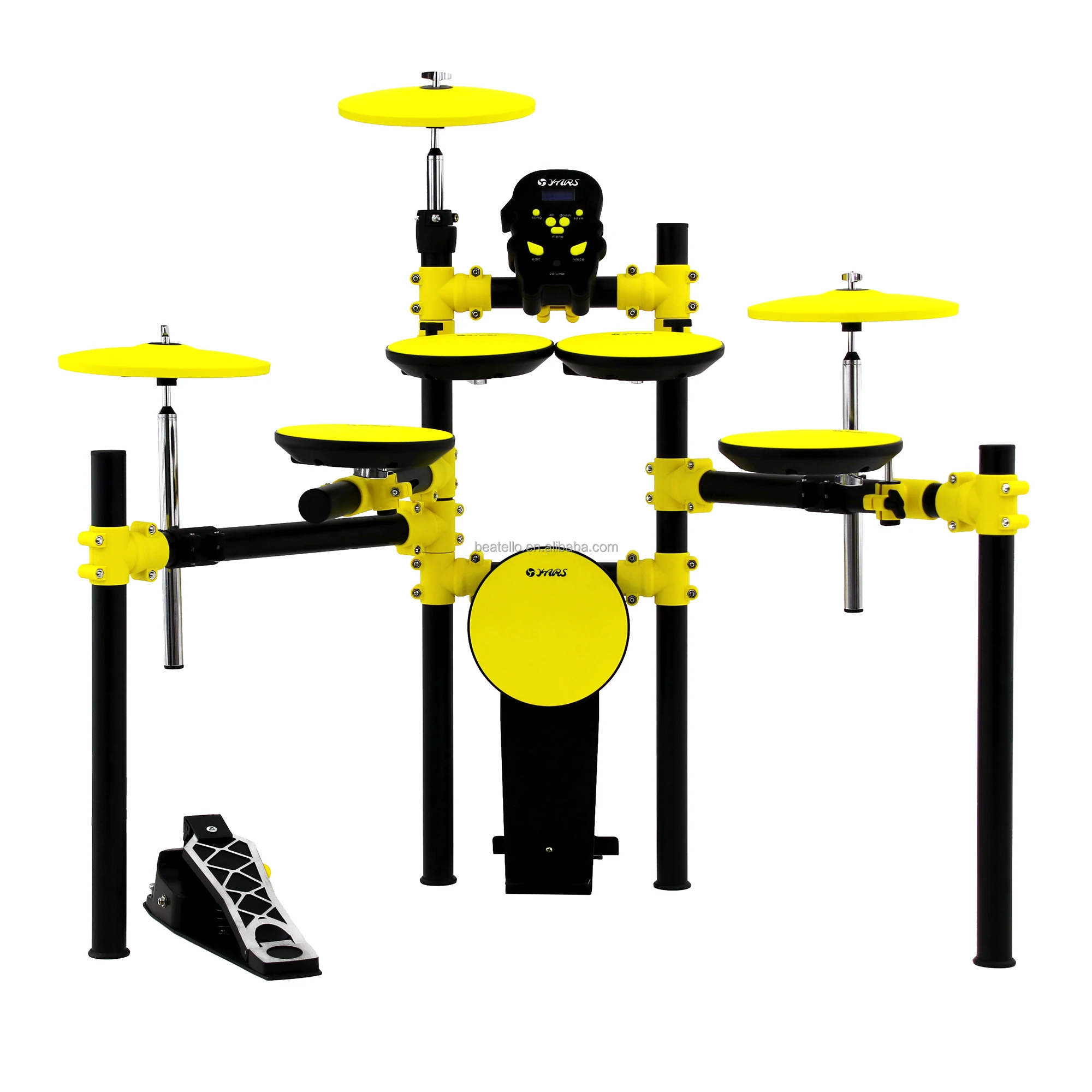 EYE E2 Percussion Instruments Musical Electric Drum Set Professional Pad Electronic Electric Drum Pad Kit Set Full