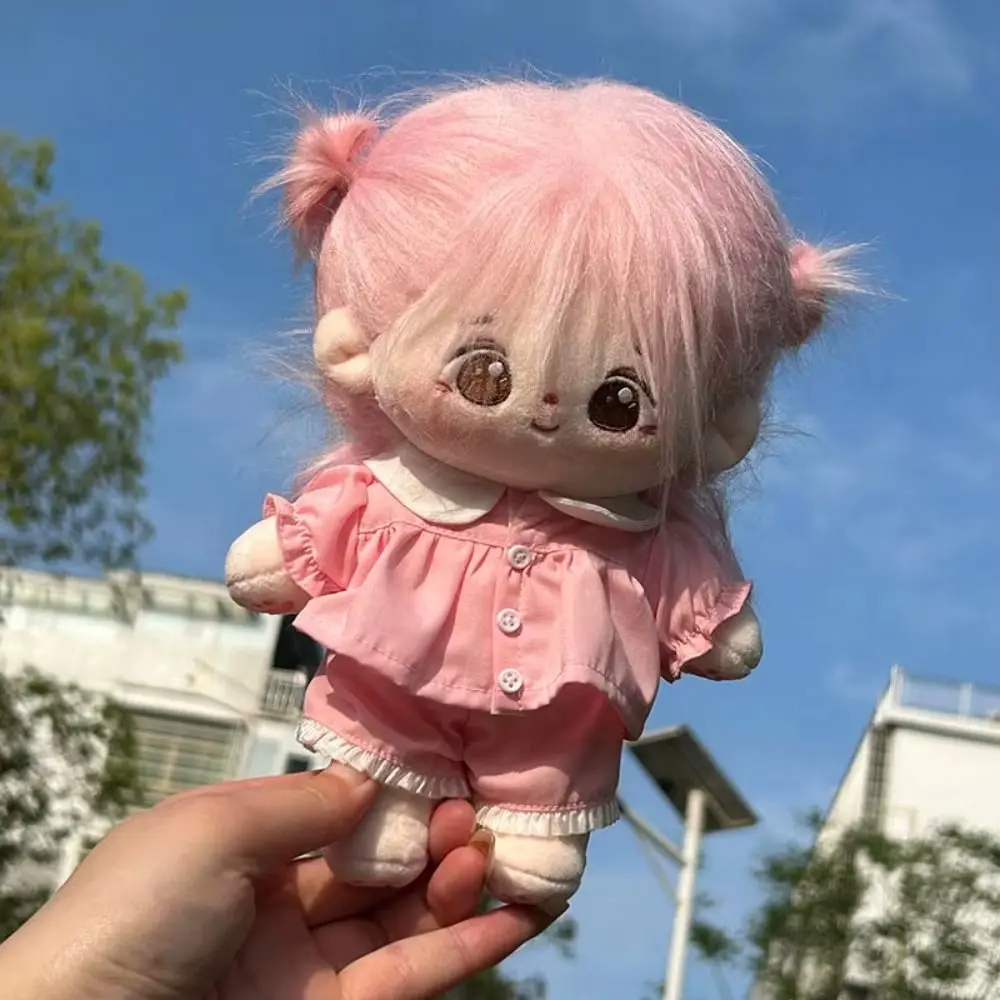 1 Set Lace 20cm Cotton Doll's Clothes Toy Accessories Multi Color Doll Summer Pajama Set Mini Outfit No Attribute Doll Clothes