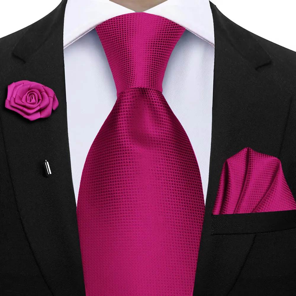 Elegant Peacock Blue Plaid Men's Accessory Set - Tie & Pocket Square Collection
