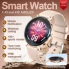 LIGE 2025 New Smart Watch Women 1.43" AMOLED HD Screen Heart Rate Sport Fitness Bluetooth Call Ladies Smartwatch For Android IOS 1