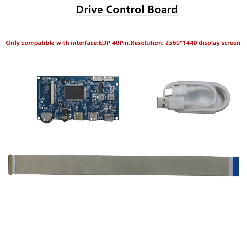 LCD ���÷��� ȭ�� ����̹� ��Ʈ�� ����, DIY �޴�� ����� ŰƮ, ���� ȣȯ��, ���� 2560*1440 TN IPS EDP, 40 ��