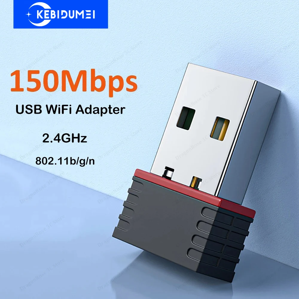 150 Mbps USB WiFi Adaptörü Bluetooth 4.2 Kablosuz Ağ Kartı USB Dongle 2.4G Kablosuz Wlan Alıcısı PC Masaüstü Dizüstü Bilgisayar için