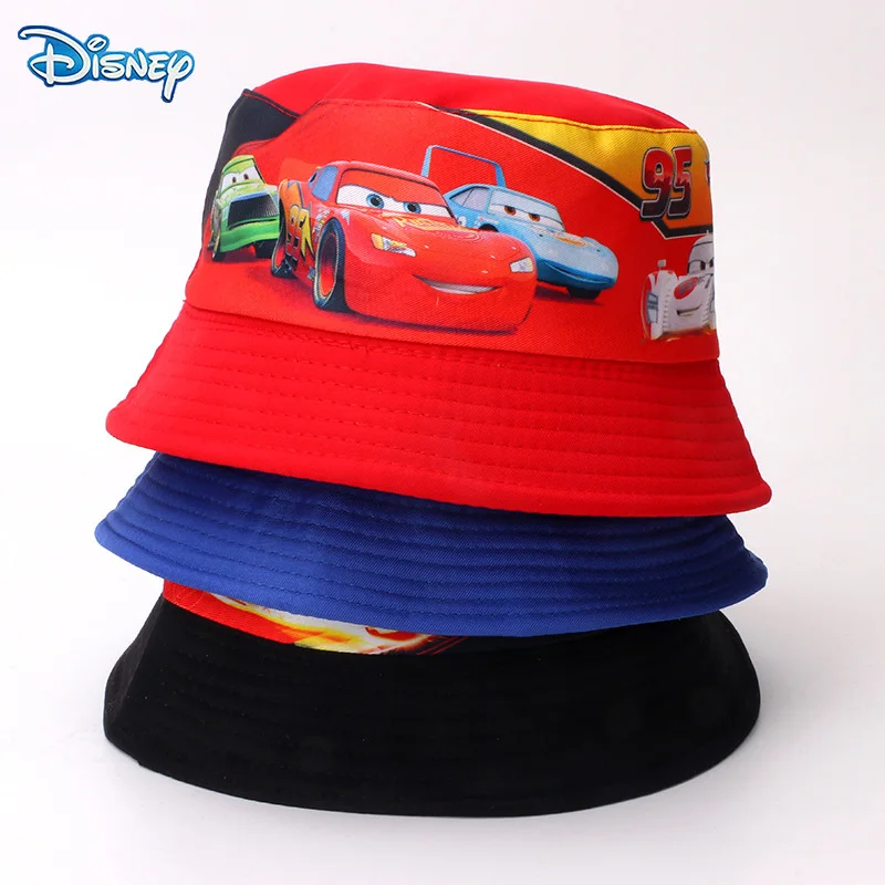 Disney Red Pixar Cars 3 Boys Girls Bucket Hat Toddler Lightning McQueen 95