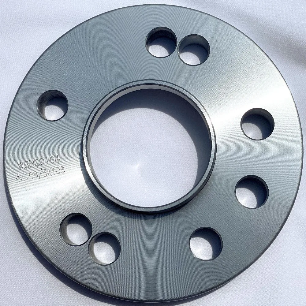 2pcs Wheel Spacers Adapters PCD 4x108/5x108 Hub Bore 65.1mm Thick 3/5/6/7/8/9/10/12/15/20mm