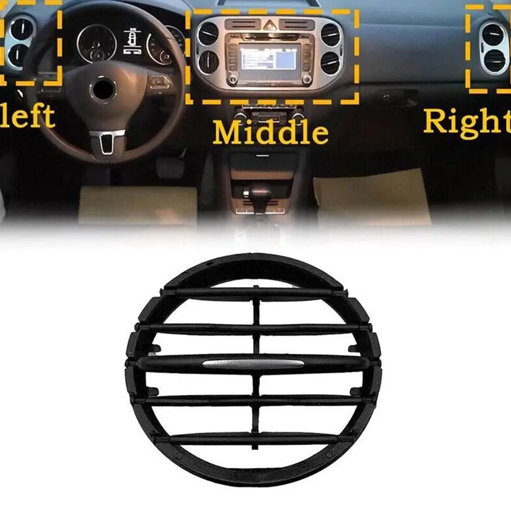 Air Vent Cover For Volkswagen Tiguan 2010-2017 Car Interior Air Conditioning Vents Grille Car Air Conditioning Folding Accessory 6