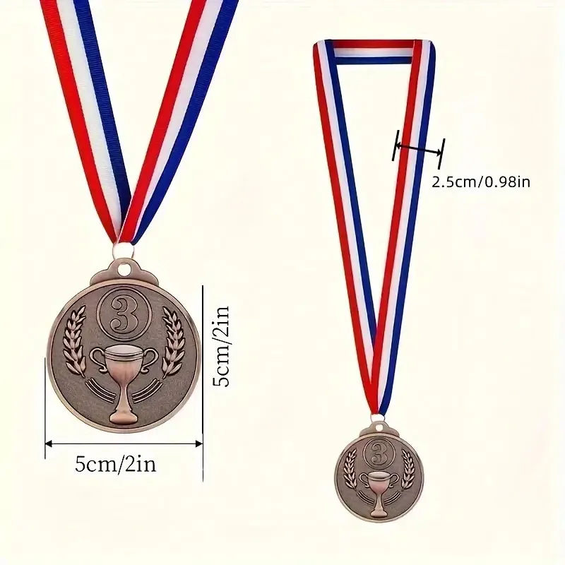 Medals Winners Awards Competition Prizes 15 pcs for Sports Football Basketball award medals