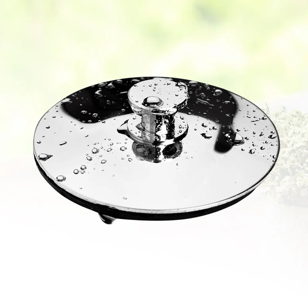 

Tub Drain Hair Catcher and Stopper Bathtub Drain Cover Bath Honey Container Replacement Tub for （Black