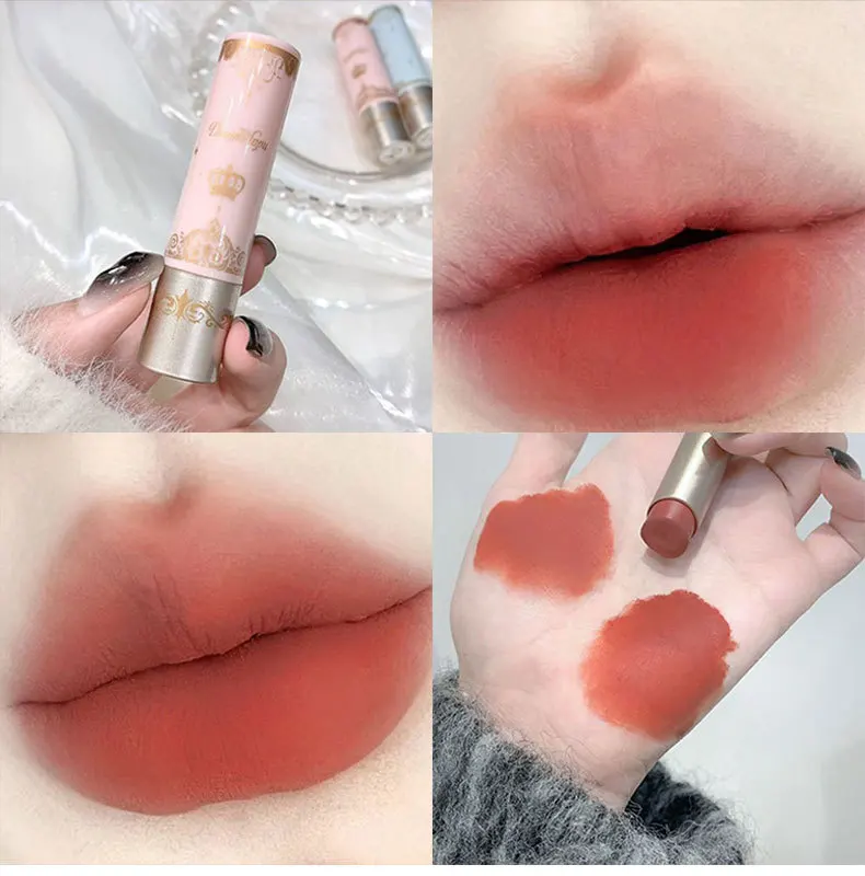 Description Picture 6 of itemDAIMANPU Matte Velvet Lip Mud Stick Waterproof Lip Resistant Long Lasting Matte Lipstick Silky Smooth Smudge-Proof Lips Makeup