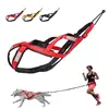 Dog Outdoor Sled Chest Strap Dog Weight Training Traction Strap Husky Samo Snowboard Traction Rope 5