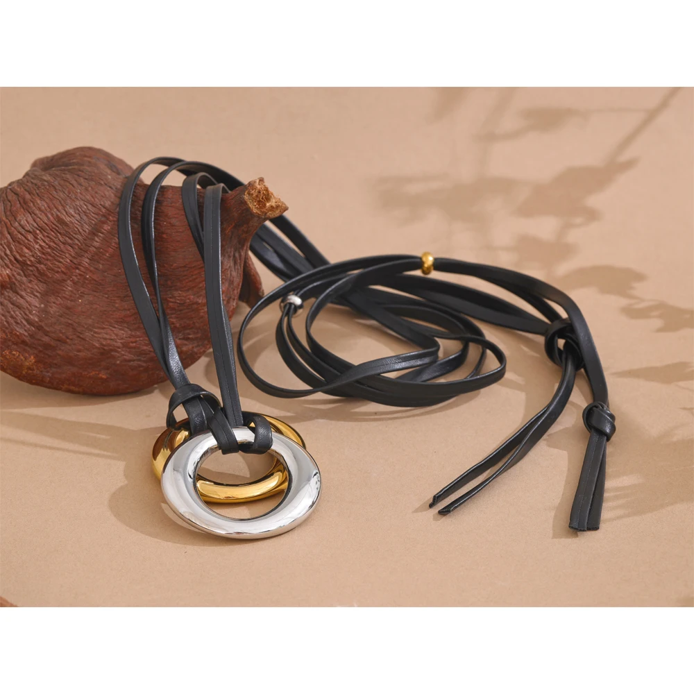 Yhpup Pendant Round Stainless Steel