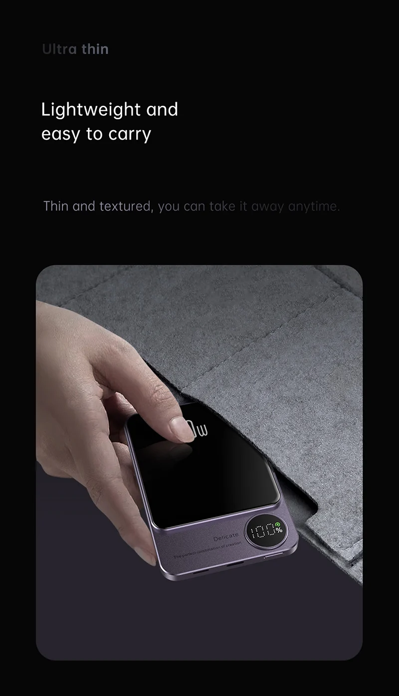 Cargador inalámbrico PowerHub ChargeMate: el mejor banco de energía de 10000 mAh compatible con MagSafe para iPhone