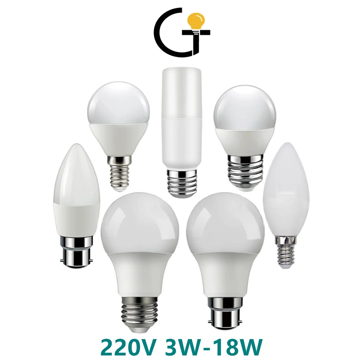 Factory explosion promotion Led Bulb AC220V 3w-18w R80 E14 E27 B22 Warm white light high lumen for kitchen living room office