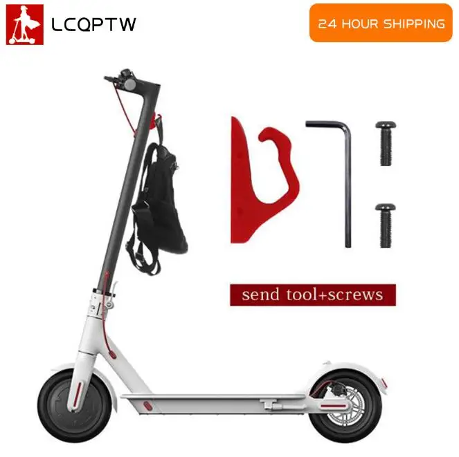 Per Xiaomi Norma Mijia M365/M187/Pro Scooter Elétrico Gancho Dianteiro Portátil Suporte Armazenamento Saco Capacete Peças Acessórios