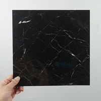 Simulated Marble Tile Floor Sticker PVC Waterproof Self-adhesive for Living room Toilet Kitchen Home Floor Decor 3d Wall sticker 3