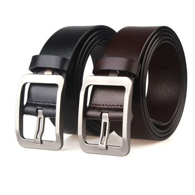 Une ceinture pour femmes et hommes, simple et polyvalente, boucle à aiguille noire étudiante, décoration personnalisée, ceinture pour femmes grande taille 1