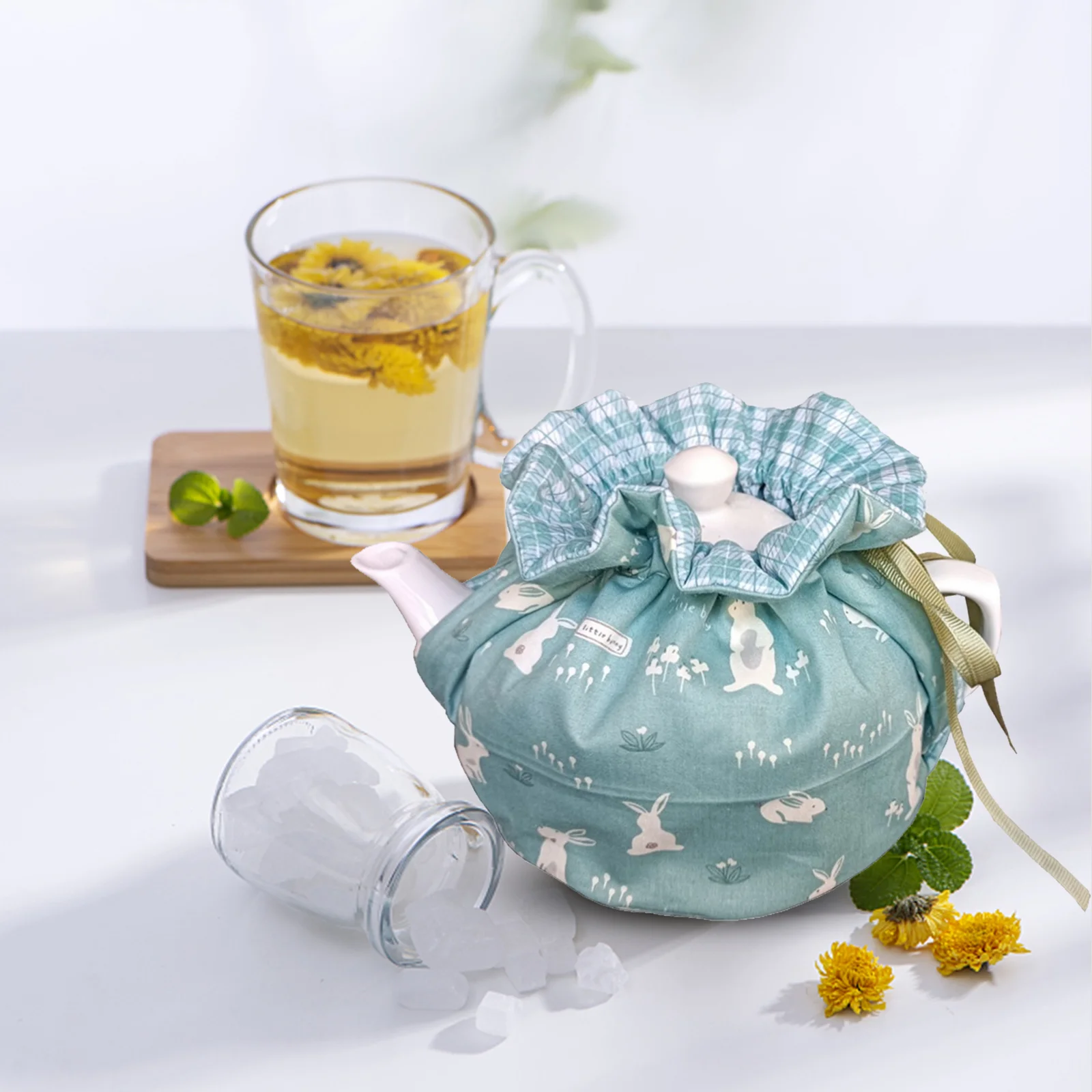 Teapot Insulation Cover Cozy Protector for Insulated Reusable Household Kettle Warmer Protective Vintage